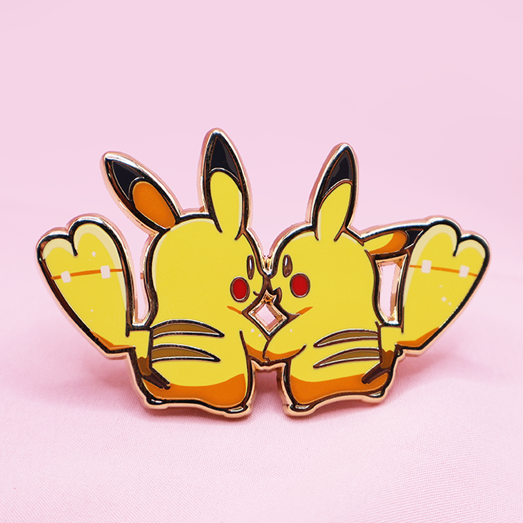 pika♡ 9] [PIKA PAIRS ] [TFxTF] ENAMEL PIN ❤️ – MAMOBOT