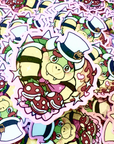 BOWSER'S PROPOSAL VINYL STICKER
