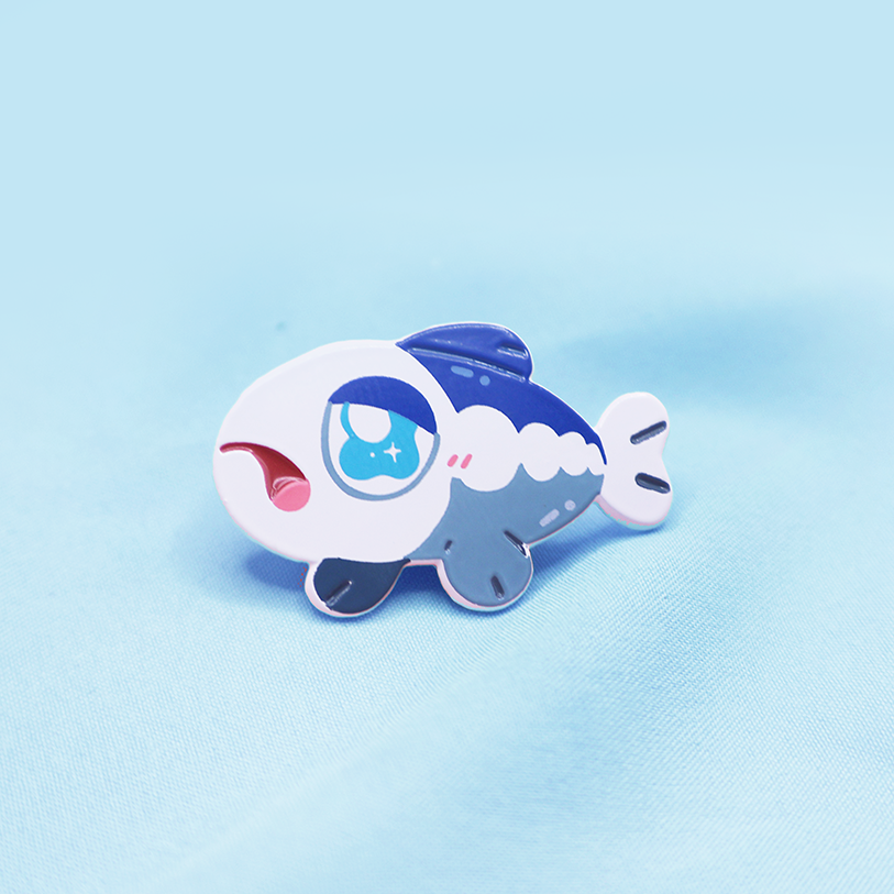 BABY] WISHIWASHI [POKEMALLOW] SOFT DYED ENAMEL PIN – MAMOBOT