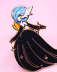 SHINY GLITTER MEGA GARDEVOIR ENAMEL PIN