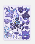 GHOSTLY POKE POSTCARD