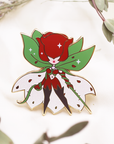 DIGIQUEEN ROSEMON ENAMEL PIN