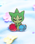 POKEQUEEN ROSELIA ENAMEL PIN
