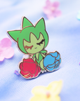 POKEQUEEN ROSELIA ENAMEL PIN