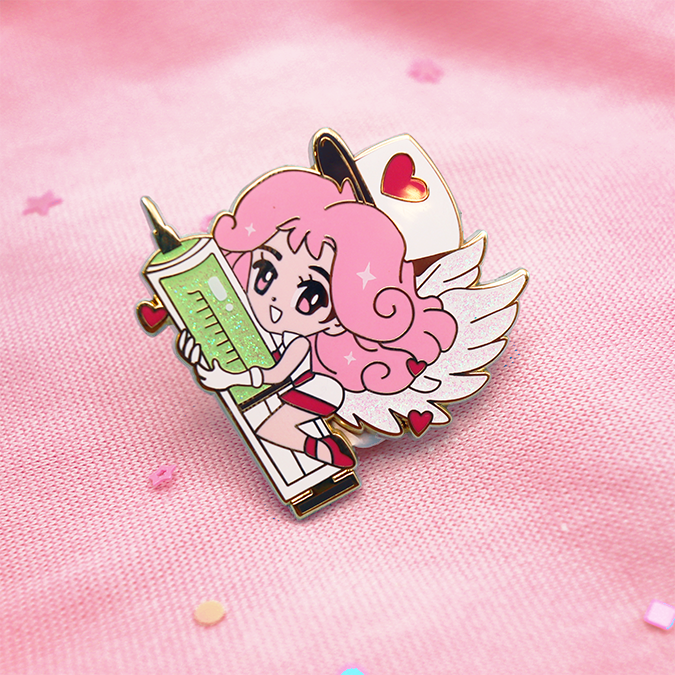 YGO INJECTION FAIRY LILY ENAMEL PIN