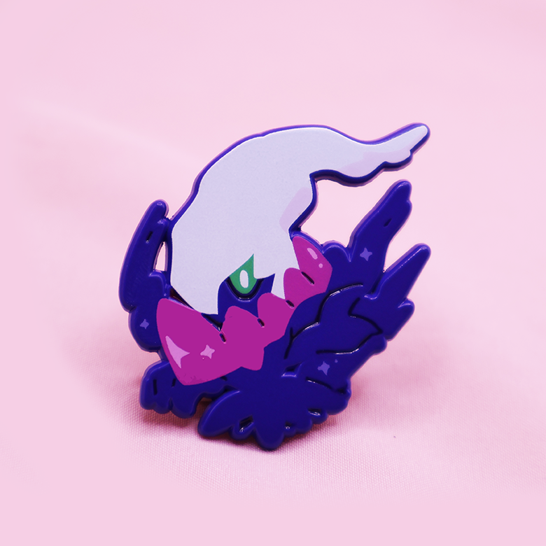 [~SHINY ] DARKRAI [PATREON EXCLUSIVE] [POKEMALLOW]  SOFT DYED ENAMELPIN