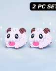 PORO [LEAGUE MALLOW]  SOFT DYED ENAMEL PIN