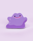 [4 PC SET] [OPEN SMILE] DITTO [SQUIGGLE] [RIGHT] [POKEMALLOW]  SOFT DYED ENAMEL PIN