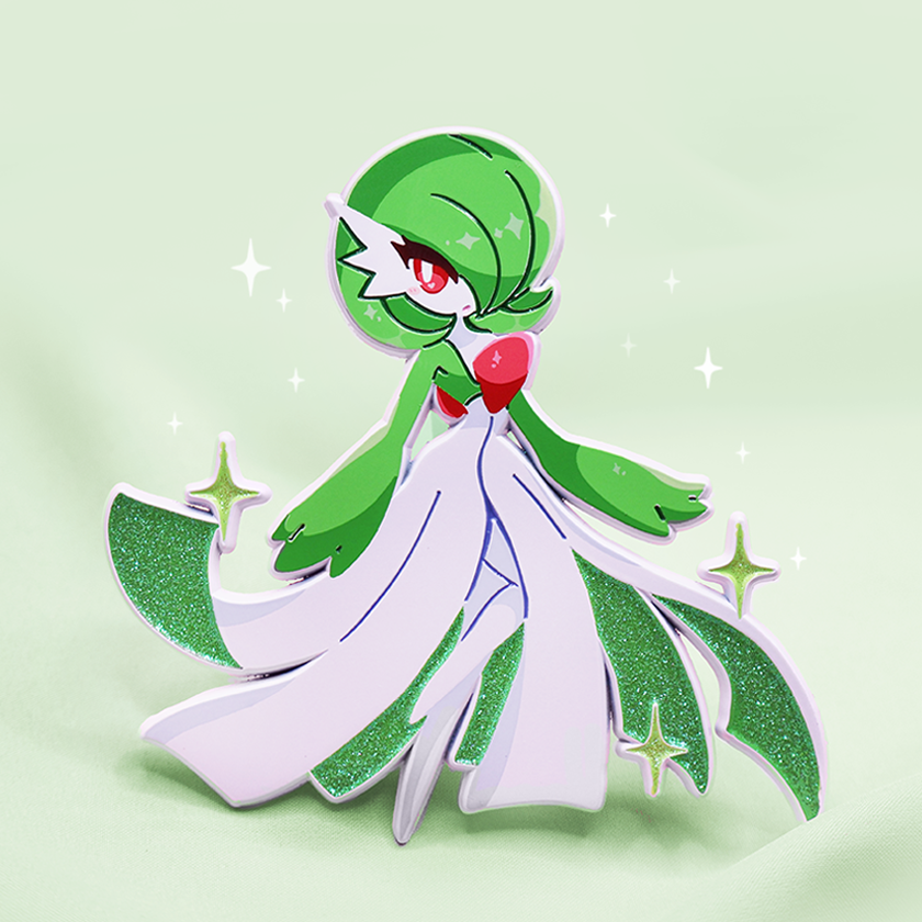 GARDEVOIR JUMBO [POKEMALLOW]  SOFT DYED ENAMEL PIN