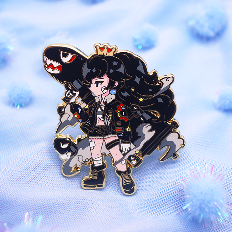 PRINCESS BULLETTE ENAMEL PIN [NINTENDOLL CLASSIC]