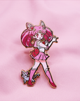 [PATREON EXCLUSIVE PREORDER] [CHIBIUSA & DIANA] MOON PRISM PROJECT ENAMELPIN + TRADING CARD