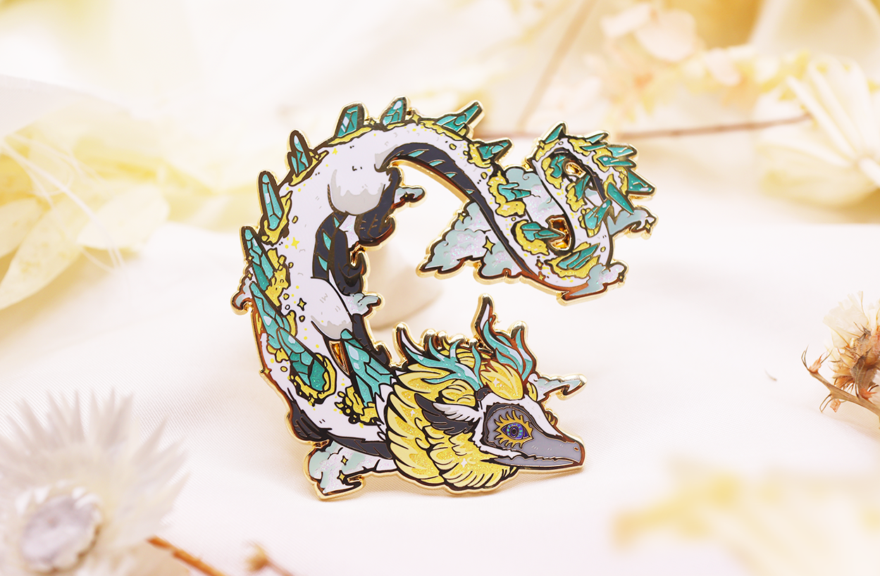 LIGHT DRAGON [TOTK] ENAMEL PIN