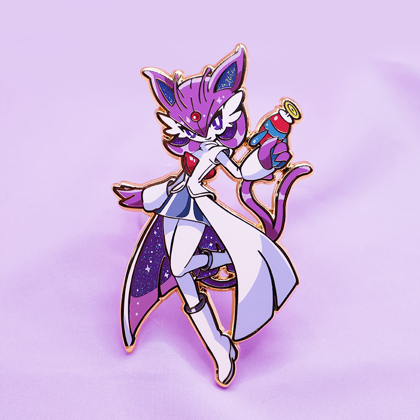 [~CLASSIC PURPLE] SPACE ESPEON GARDEVOIR [PATREON EXCLUSIVE] ENAMELPIN