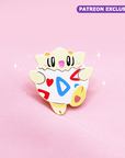 [PATREON EXCLUSIVE] [TOGEPI] [SWEET SKIP]  SOFT DYED ENAMELPIN [SPOOKYMALLOW SERIES]