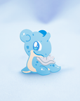 LAPRAS [SWEET] [POKEMALLOW] SOFT DYED ENAMEL PIN [MIXED GRADE] [PREORDER]