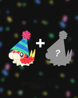 [PREORDER] PARTY HAT WURMPLE [POKEMALLOW]  SOFT DYED ENAMEL PIN