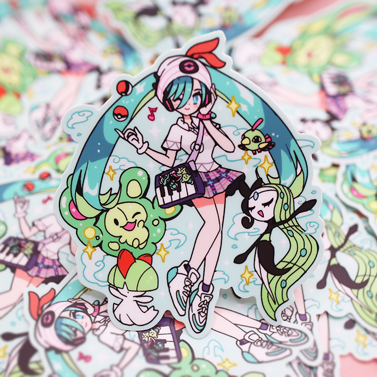 [VINYL STICKER] [PSYCHIC TYPE] PROJECT VOLTAGE