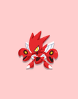 SCIZOR [BATTLE]  [MALLOWVERSARY] [POKEMALLOW] ENAMEL PIN