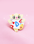 [PATREON EXCLUSIVE] [TOGEPI] [SWEET SKIP]  SOFT DYED ENAMELPIN [SPOOKYMALLOW SERIES]