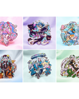 [WAVE 1] [ 6 PC SET ] PROJECT VOLTAGE MIKU SET GOLD PLATED  JUMBO  ENAMELPIN