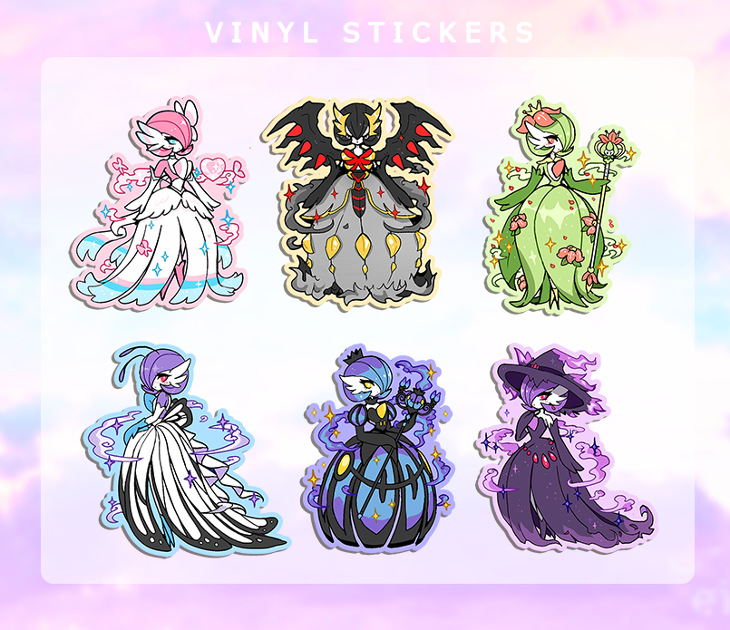 [VINYL STICKER] FASHION GARDEVOIR