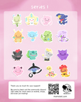 TRANSFORM! [SERIES 1] BLIND BAG [POKEMALLOW]  SOFT DYED ENAMEL PIN