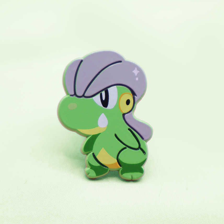 [~SHINY] BAGON [POKEMALLOW]  SOFT DYED ENAMEL PIN