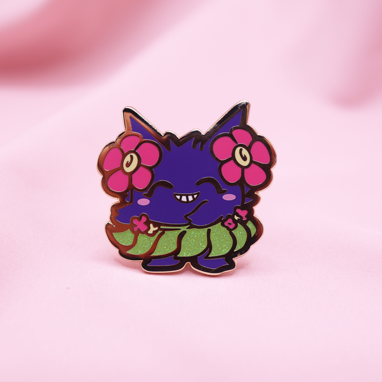 GENGAR BABY [HULA STYLE] ENAMEL PIN