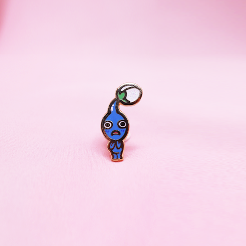 BLUE PIKMIN [PIKMINIS] [GOLD PLATED]