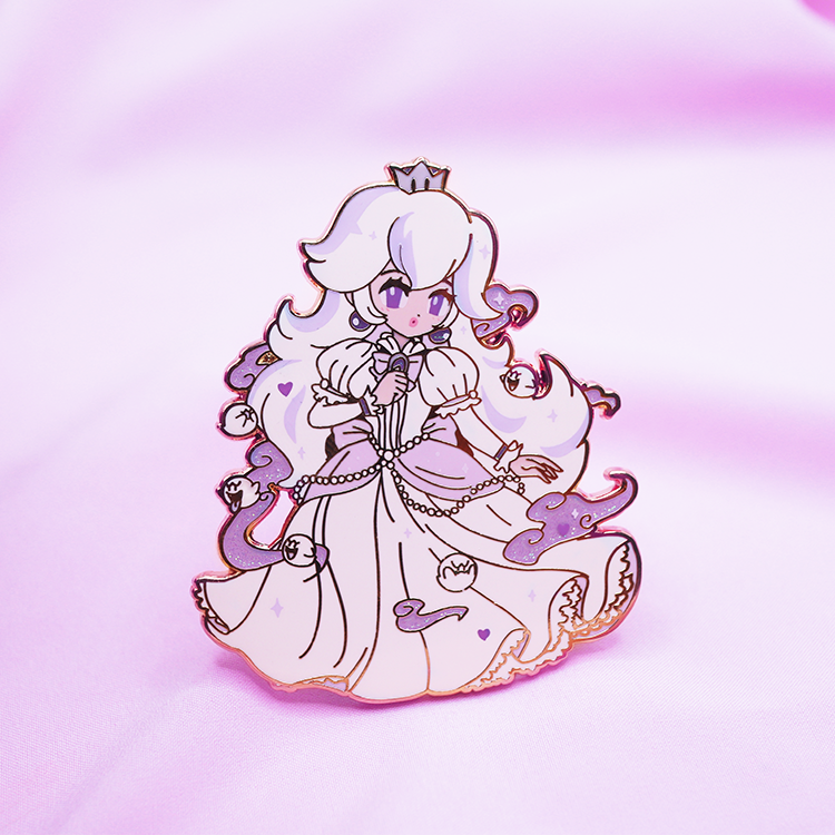 PRINCESS BOOSETTE [PURPLE] [NINTENDOLL CLASSIC] ENAMEL PIN