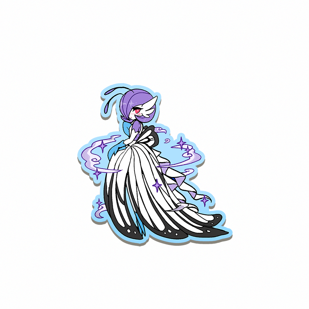 [VINYL STICKER] FASHION GARDEVOIR