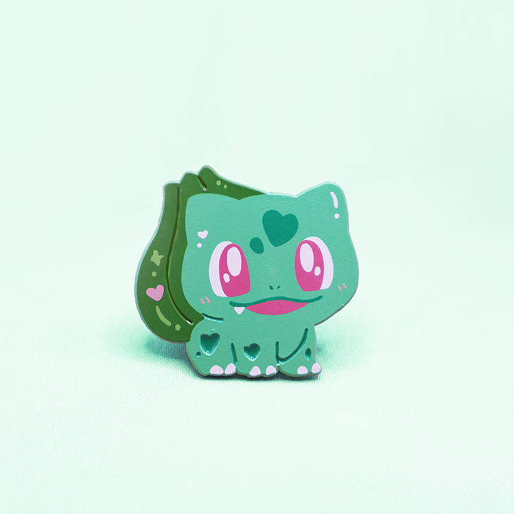 BULBA [V2] [POKEMALLOW] ENAMELPIN [PATREON ACCESS] [MIXED GRADE] [TWITCHCON 2024]
