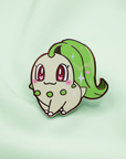 POKEPAGEANT CHIKORITA ENAMELPIN [PATREON EARLY ACCESS]