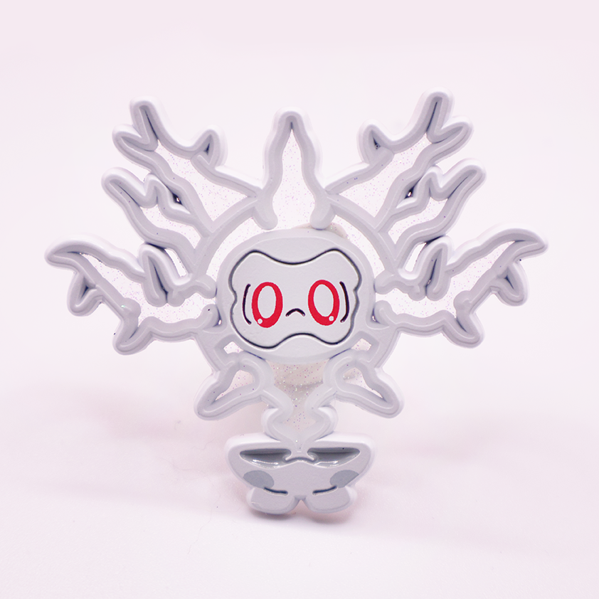 CURSOLA [SPOOKYMALLOW] [SINGLE POST] [POKEMALLOW]  SOFT DYED ENAMEL PIN