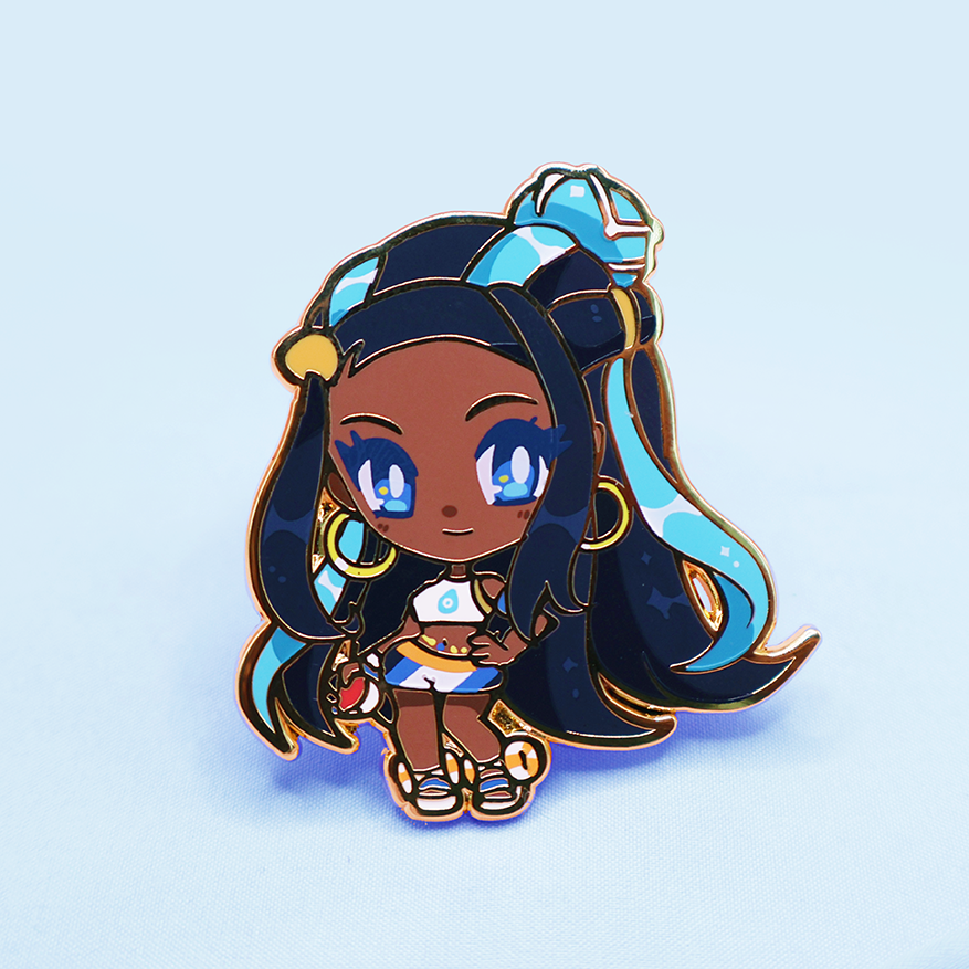 CHIBI DOLL NESSA ENAMELPIN  [PATREON EXCLUSIVE]