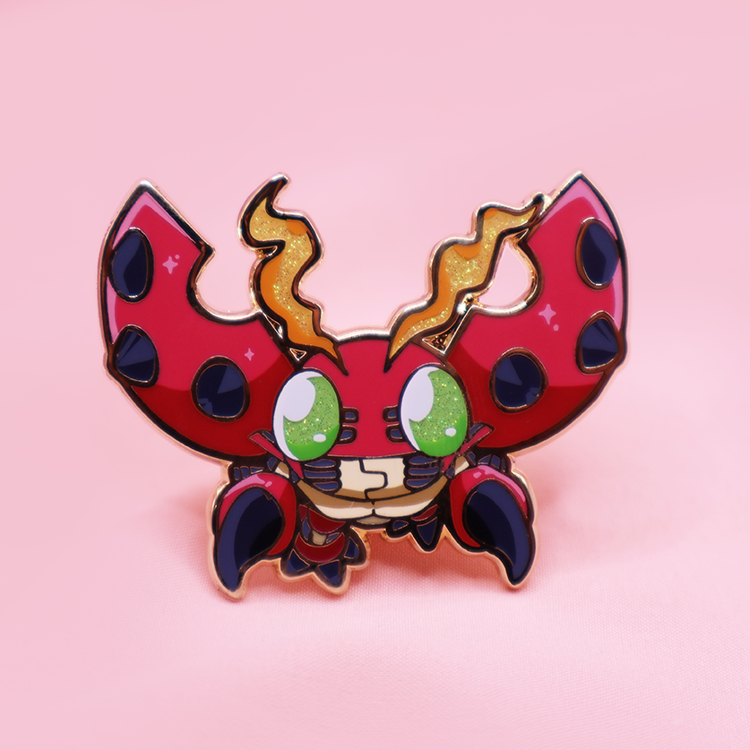 TENTOMON [DIGIBUDDIES] [DIGIMON]  ENAMEL PIN