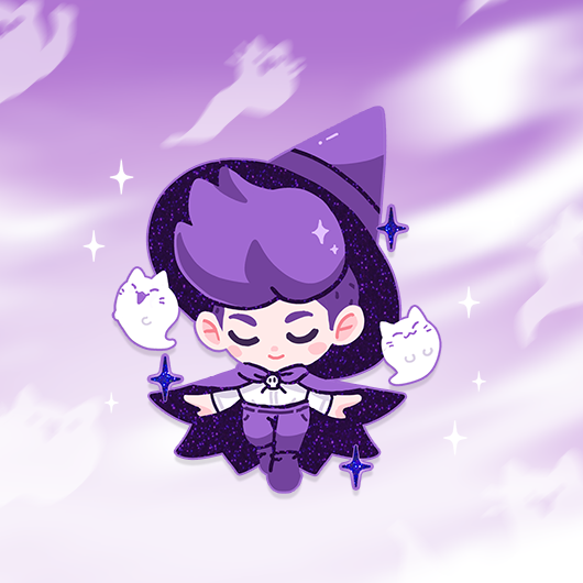 DELUXE LITTLE WITCH BOY SOFT DYED ENAMELPIN  [PATREON EARLY ACCESS] [PREORDER]