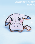 [~GHOSTLY GLITTER] PEAKYCHU ENAMELPIN [POKEBUDDIES] [POKOPIA] [PATREON EXLCUSIVE]