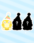 [PREORDER] PARTY HAT PSYDUCK  [PARTY DUCK!] [POKEMALLOW]  SOFT DYED ENAMEL PIN