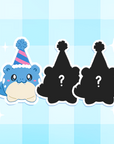 [PREORDER] PARTY HAT SPHEAL [PARTY SEAL!] [POKEMALLOW]  SOFT DYED ENAMEL PIN [EARLY ACCESS EVENT]