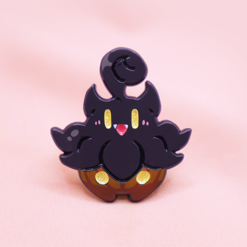 PUMPKABOO [SWEET] [SPOOKYMALLOW] [POKEMALLOW]  SOFT DYED ENAMEL PIN
