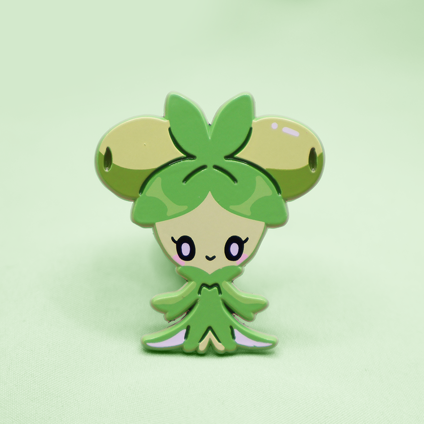 DOLLIV [POKEMALLOW]  SOFT DYED ENAMEL PIN