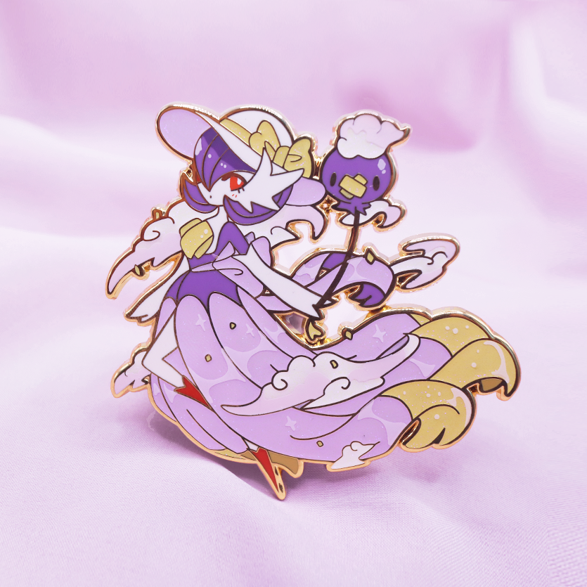 [PREORDER] [SHIPPING JAN &#39;24] [DRIFLBLIM] HAUNT COUTURE GARDEVOIR ENAMEL PIN