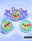 [3 PC SET] [~SHINY] REUNICLUS FAMILY [POKEMALLOW] SOFT DYED ENAMELPIN [ PATREON EXCLUSIVE]