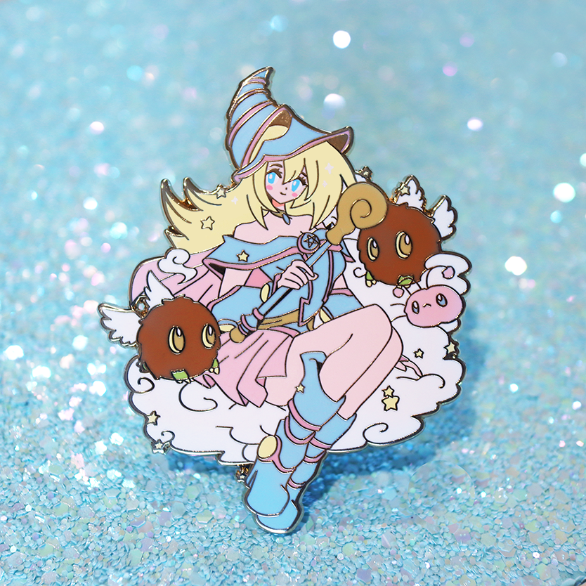 Dreamy Magician Girl Enamel pin [PATREON VAULT]