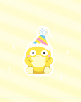 [PREORDER] PARTY HAT PSYDUCK  [PARTY DUCK!] [POKEMALLOW]  SOFT DYED ENAMEL PIN