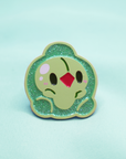 DUOSION  [GLITTER] [POKEMALLOW]  SOFT DYED ENAMEL PIN