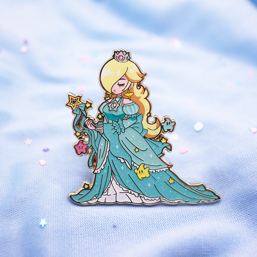 LUMA QUEEN ROSALINA ENAMEL PIN [NINTENDOLL CLASSIC]