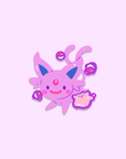 ESPEON + DITTO TRANSFORM! [EEVEE X DITTO COLLECTION] [POKEMALLOW]  SOFT DYED ENAMEL PIN