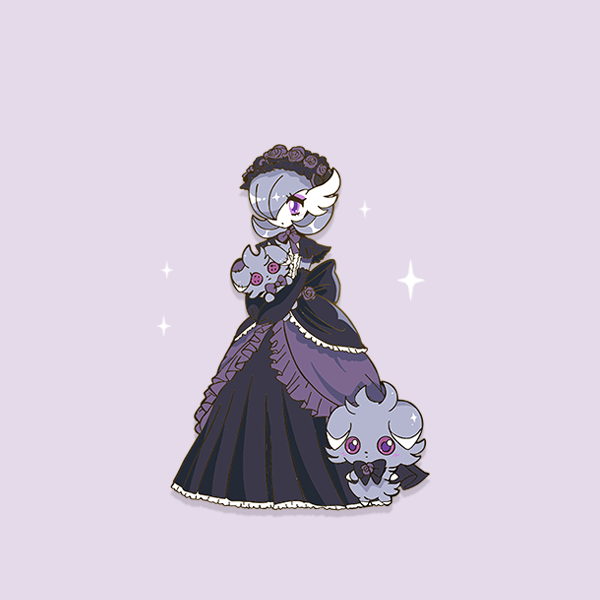 [ESPURR] FASHION GARDEVOIR ENAMELPIN  [PATREON EARLY ACCESS] [PREORDER]